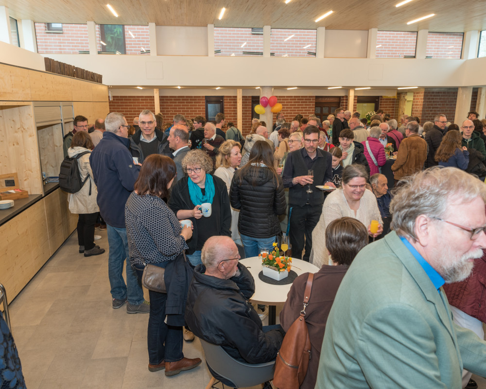 Ein volles Haus nach dem Festgottesdienst.