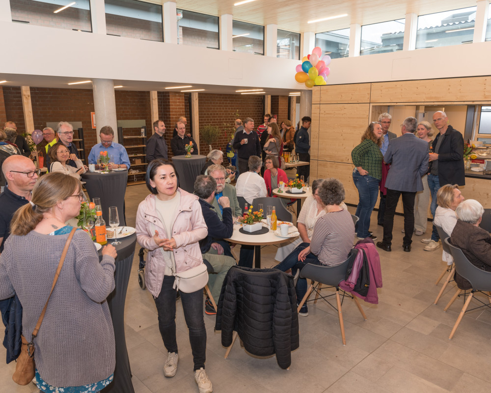 Ein volles Haus nach dem Festgottesdienst.